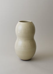Gourd Series Vase no. 4 in Bone - Victoria Morris